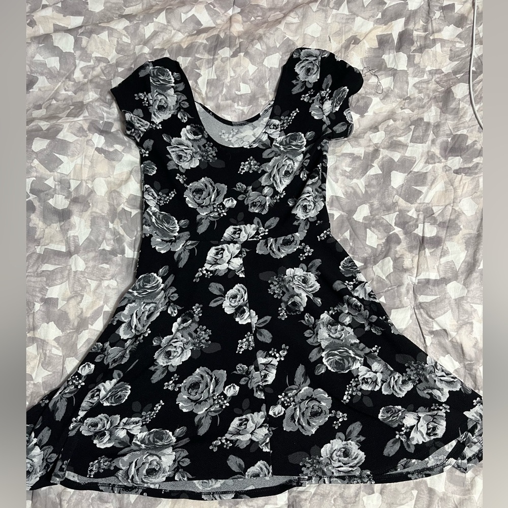 Planet gold floral dress